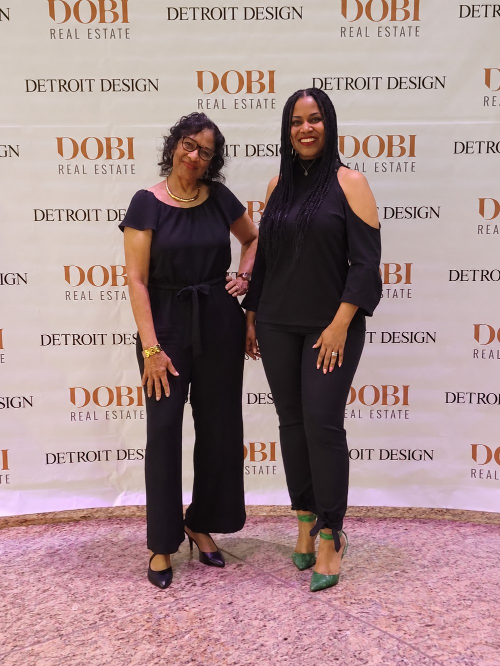 Raquel Ne’Cole at a Detroit design and real estate industry event